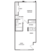 Traditional 1x1 516 SF